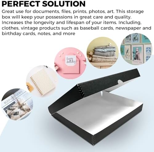golden state art, clamshell archival storage box 11x14, package contents