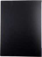 HF2 A3 Display Book Deluxe with 20 Pockets - Black