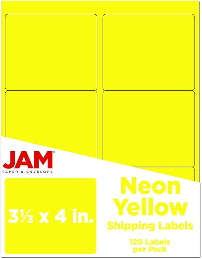 JAM PAPER Shipping Address Labels by JAMPaper