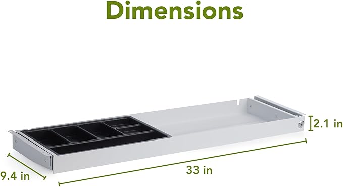 PERFECT POSTURE Under Desk Storage Drawer - Image 2