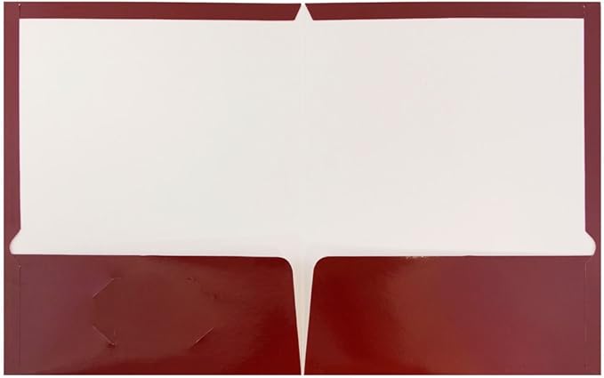 JAM PAPER Laminated Two Pocket Glossy School Folders - Image 4