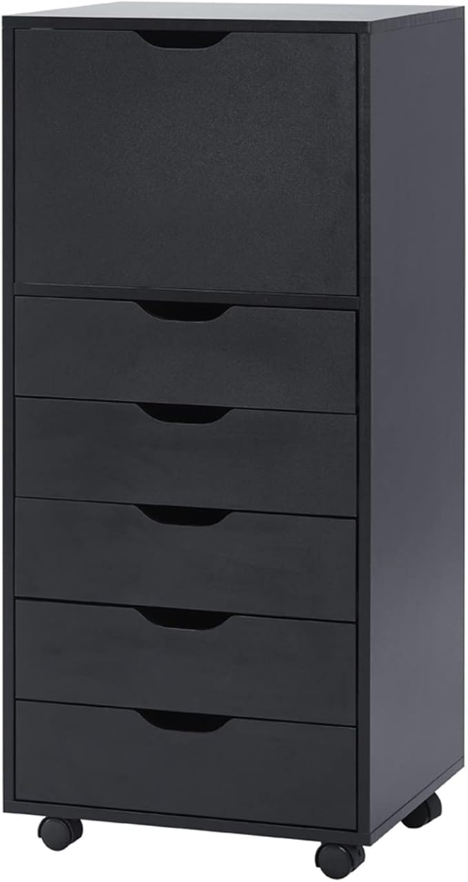 Naomi Home Carly 6-Drawer Craft & Office Storage Cabinet, – Mobile Filing Unit - Image 10