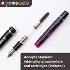 Conklin Duragraph Fountain Pen Purple Nights - Image 5