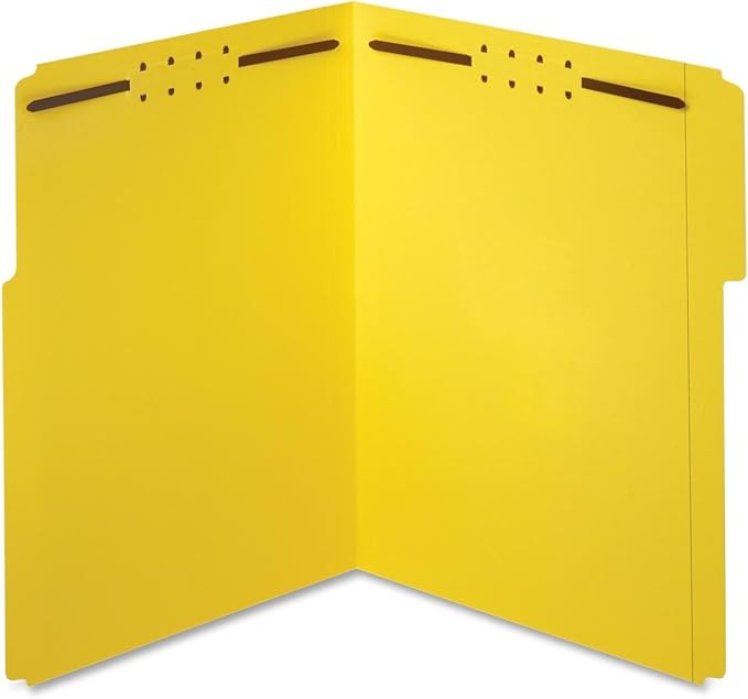 Pendaflex Fastener Folders, 1/3 Cut, Reinforced Tab, 2 Fasteners, Letter Size by TOPSProducts