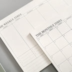 60 Page Schedule Planning Notepad, 245175 mm Tear-Off Sheets Weekly Planner - Image 6