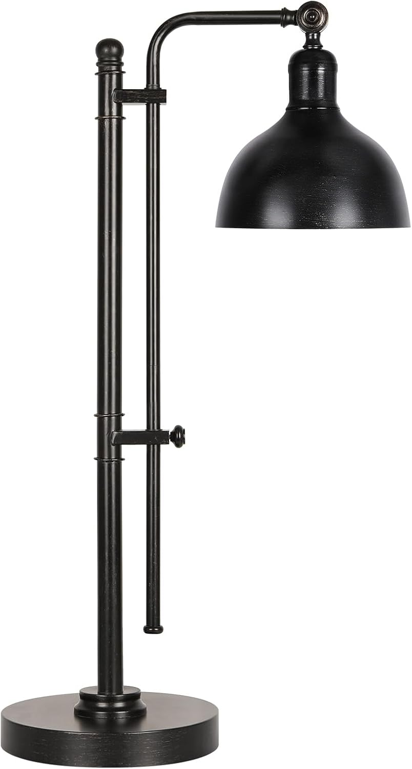 PARTPHONER Industrial Adjustable Desk Lamp for Home Office, Farmhouse Table l...