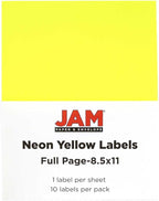 JAM PAPER Full Sheet Shipping Labels - Image 4