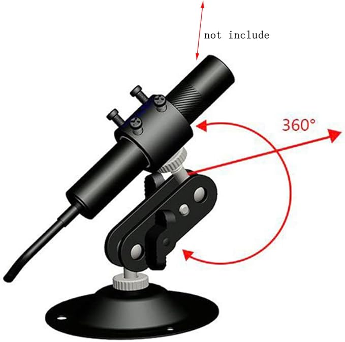 Laser Positioning Bracket Laser Module Fixing Bracket 360-degree Adjustable - Image 5