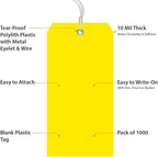 SmartSign Yellow Plastic Tags - Image 3