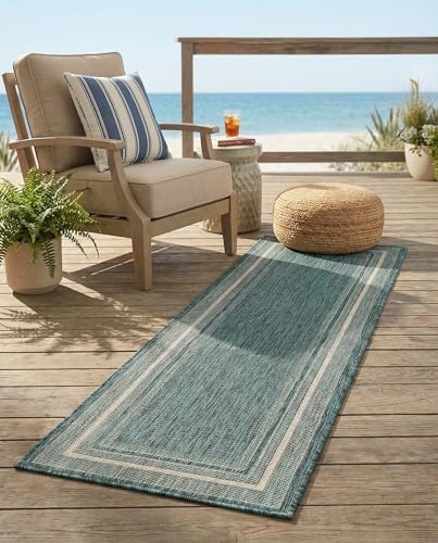 rugs.com - outdoor border rug – 6 ft, main product view
