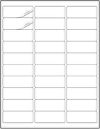 Methdic Address Labels 1" x 2-5/8" 900 Labels Sticker Paper by Methdic