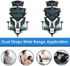 Gel Lumbar Support Pillow for Office Chair Car Gaming Chair Lower Back Pain - Image 3