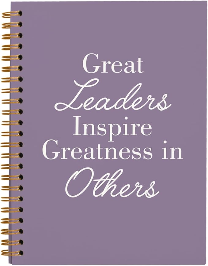 OXW Purple Meeting Notebooks for Work, Leadership Gifts Office Work Notebook by Unknown