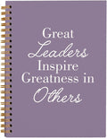 OXW Purple Meeting Notebooks for Work, Leadership Gifts Office Work Notebook by Unknown