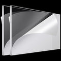 Roowest 2 Pcs 18 x 36 Inch, 1/4 Inch Thick Clear Acrylic Plexiglass Sheets by Roowest