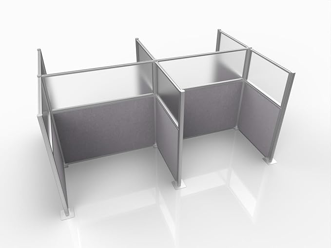 Versare Hush Panel Cubicle Kit | Workstation Partition Walls | Sound Dampening by VERSARE