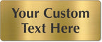 SmartSign Custom Brass Sign - Image 6
