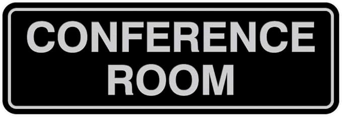 Standard Conference Room Sign by All+Quality