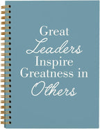 OXW Blue Meeting Notebooks for Work, Leadership Gifts Office Work Notebook by Unknown