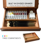 meeden table top easel with drawer: tabletop easel, package contents