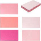 50 Sheets 4x6 Colored Cardstock Paper 5 Colors Blank Flash Cards, 250 GSM Heavy by Topeen