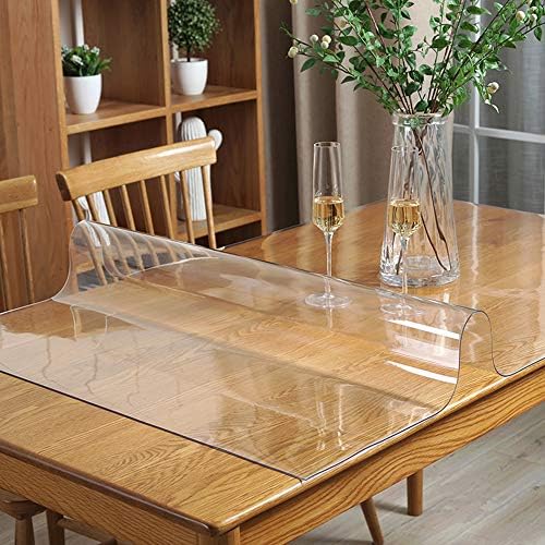Wadrac Clear Table Protector for Chair Mat for Hard Floor Hardwood End Table ...
