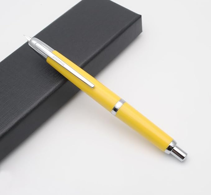JINHAO 20 Press Fountain Pen, Retractable Capless Resin Pen - Image 3