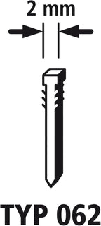 Wolfcraft 7081000 Tacocraft Type 053 Hand Tacker with Casing Made of Metal for Staples 6-14mm