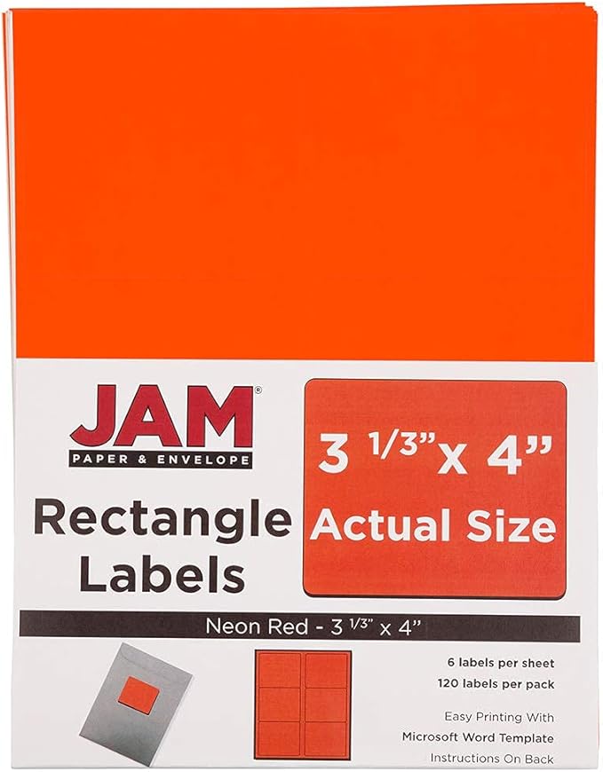 JAM PAPER Shipping Address Labels - Image 7