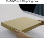 PHAREGE 13x10x2 inch Shipping Boxes Bulk 25 Pack Brown, Tab Lock Tuck Top - Image 7