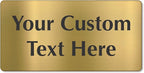 SmartSign Custom Brass Sign - Image 6