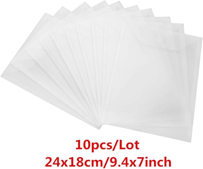 Briartw 20pcs/Set Dies Storage Bags and Magnetic Sheets, 10 Pack Clear Plastic - Image 3