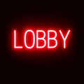 SpellBrite LOBBY Sign | Directional Sign by SpellBrite