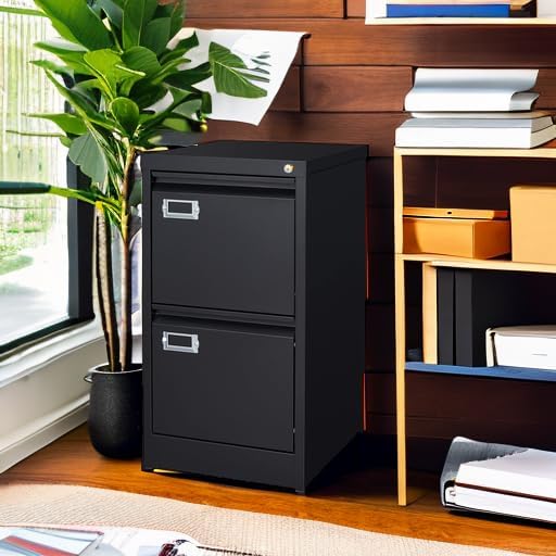 BYNSOE 2 Drawer File Cabinet - Image 6