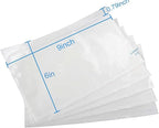 Coopaty 6" x 9" Adhesive Packing List Envelopes Clear Plastic Mailing Shipping - Image 5