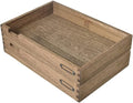 KIRIGEN Wooden Stackable Office Letter Organizer Desk Tray Pack of 2 by KIRIGEN