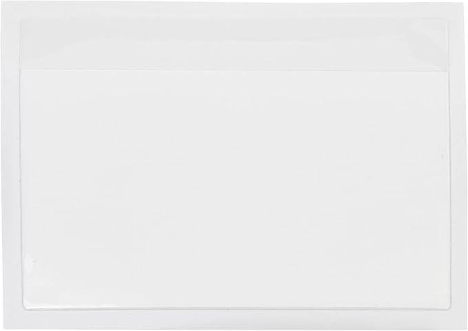 Juvale 100-Pack Clear Index Card Pockets - Image 7