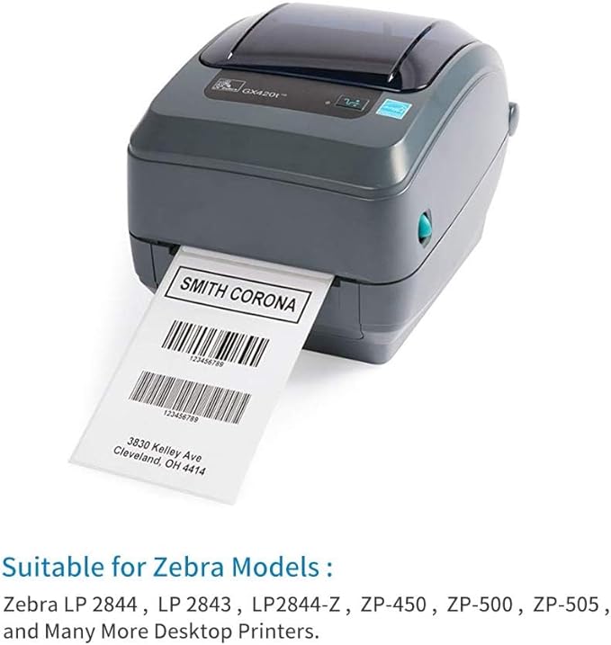 L LIKED 1800 PCS 4"x6" Direct Thermal Shipping Labels - Image 5