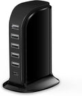 Charger Block 6 in 1 Upoy, 40W USB C Charger 3A, Charging Hub by TechGadgetsInYourMind
