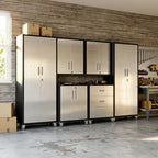 garage cabinet system | heavy duty steel all-in-one, view 9