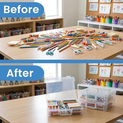 artbin 12 x 12 craft organizer with handle, package contents