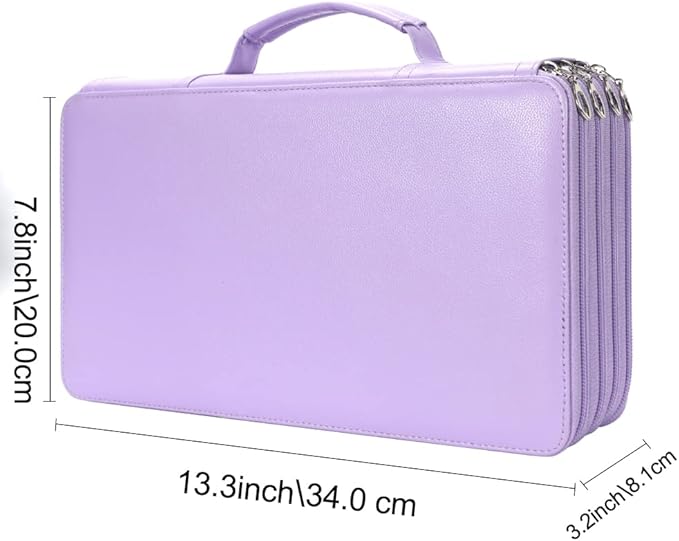 Vomgomfom Deluxe PU Leather Pencil Case - Image 2