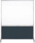 DivideWrite Mobile Whiteboard | Double Sided Dry Erase Board | Portable Office by VERSARE