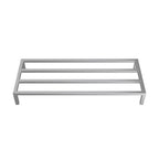 60'' x 24'' x 8'' aluminum welded nsf shown in use