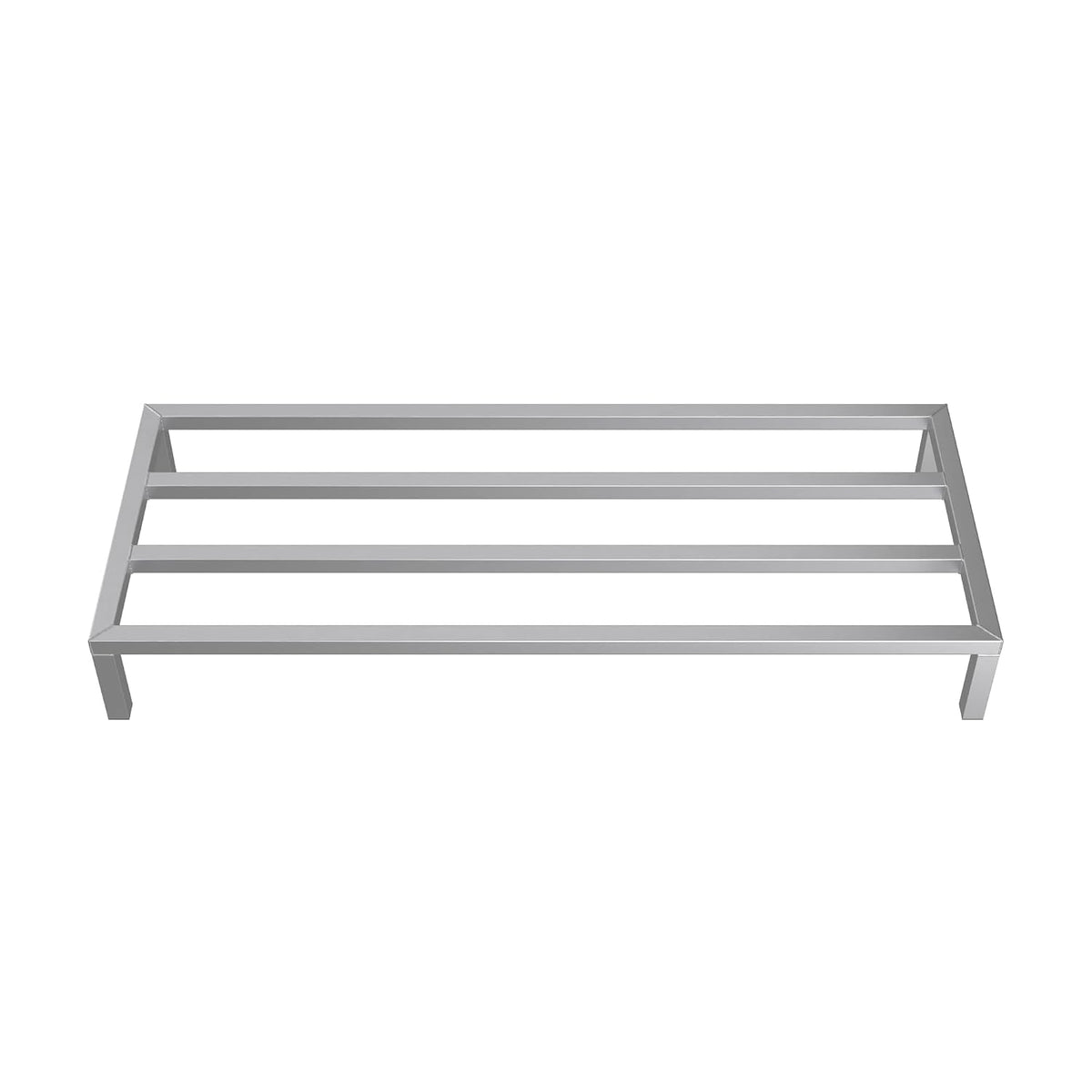 60'' x 24'' x 8'' aluminum welded nsf shown in use