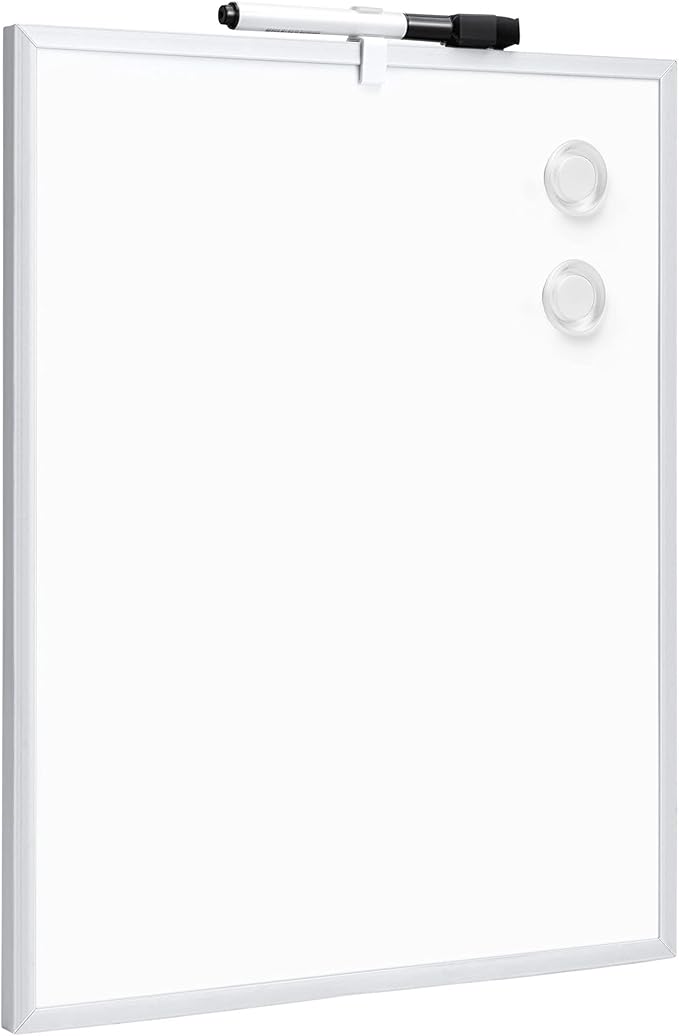 Amazon Basics Small Dry Erase Whiteboard, Magnetic Whiteboard by AmazonBasics
