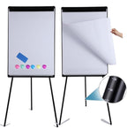 DexBoard 2 Pack Whiteboard Easel 36" x 24" Height Adjustable, Magnetic Dry by DexBoard