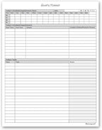 Hourly Planner Notepad. 60 Page Planning Pad w/Appointment Time Block, Task Log - Image 4