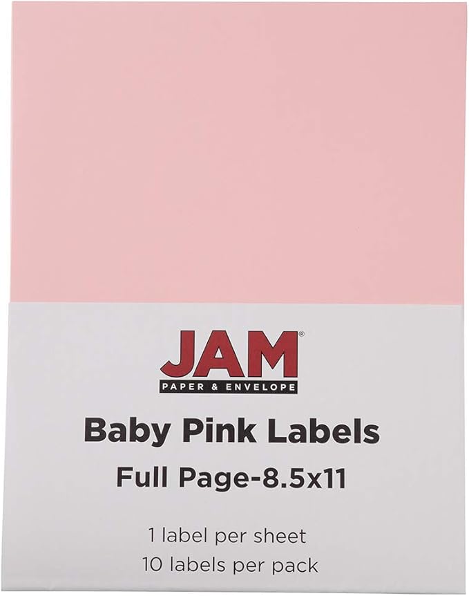 JAM PAPER Full Sheet Shipping Labels - Image 5