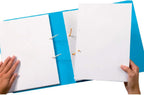 Secolor Cardboard Combi File/Jalema Clipfile - Buff